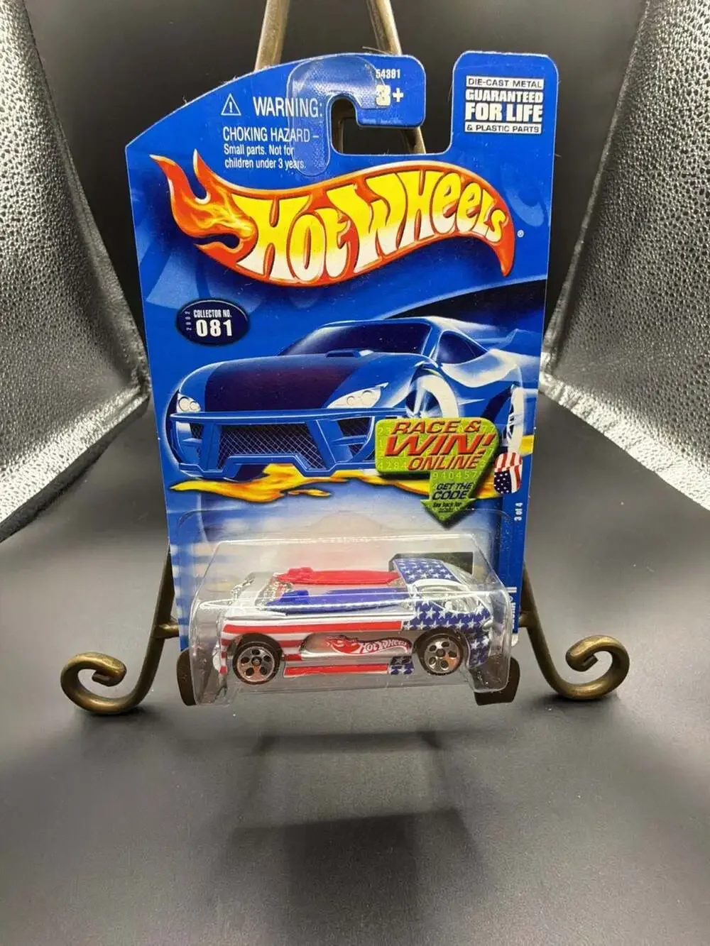 2002 Hot Wheels Star-Spangled Series Deora II #081 Die-Cast Car